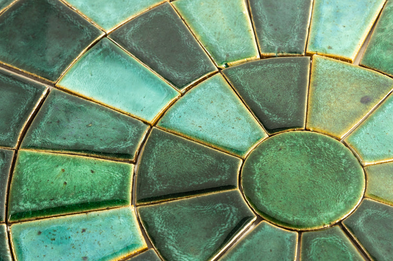 Green Circle Set Tiles - IIGDII