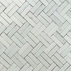 Pascalli Rectangular Tile Cream Satin Glaze LQEZS