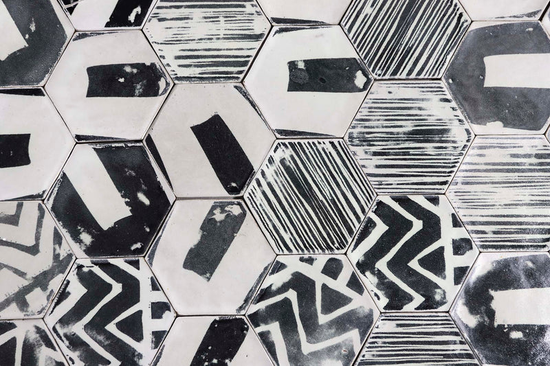 Medium Hexagon Pattern Tile