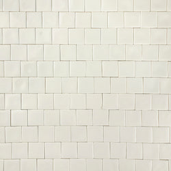 Square Tile Warm White Glazes NAYZH8 6B