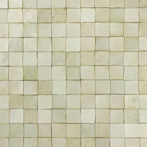 Square Tile Glassy Cream Glaze OLQAP 5B