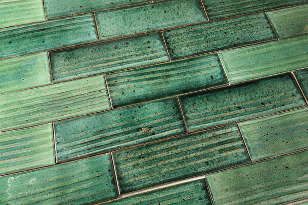 Rectangular Tile Green Tint QZITNZ