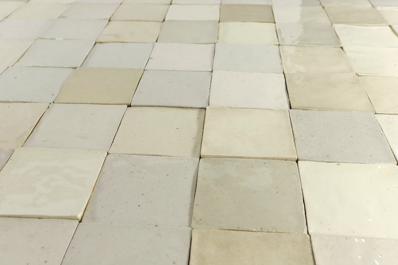 Linen Glaze Square Tile