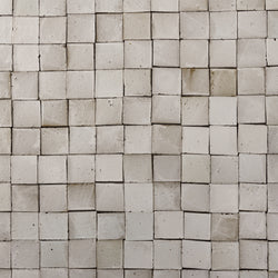 Chunky Square Tile Matt White RUCTB 9 B